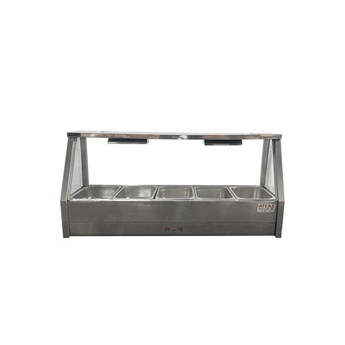 Glass Fronted 5 Tray Food Warmer - WET

Units come with 5 x Medium Inserts. 

Insert Dimensions (External): 33cmL x 26.5cmW x 10cmD

Unit Dimensions: 144cmL x 40cmW x 60cmH

10amp