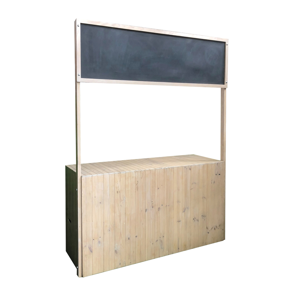 Dimensions:

 	2.0m in Length
 	0.6m in Width
 	1.1m in Height

Includes built in shelf for storage

 