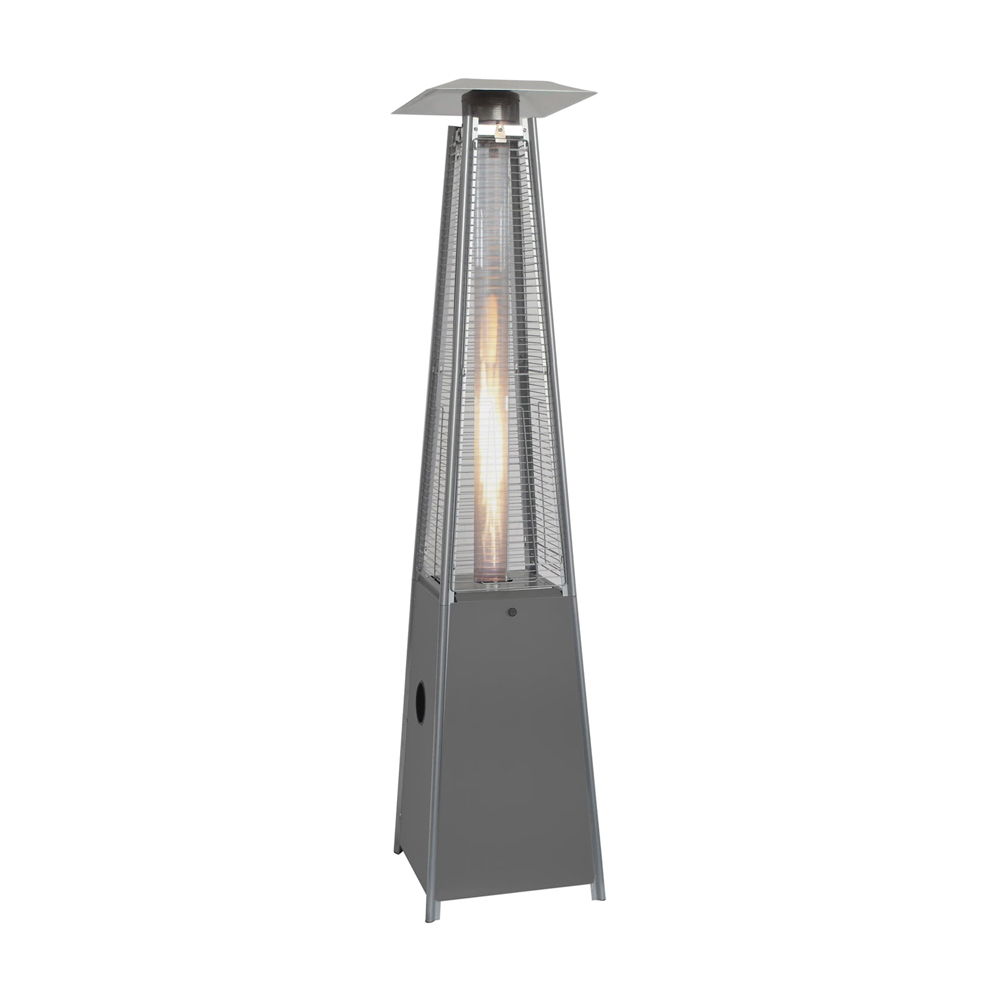  

2270mm H x 730mm W at the base 650mm W at the top

This heater is primarily for outdoor use.

Always ensure that adequate fresh air ventilation is provided.

Always maintain a clearance around the heater of approx. 60cm at the top and 120cm around all sides.

 