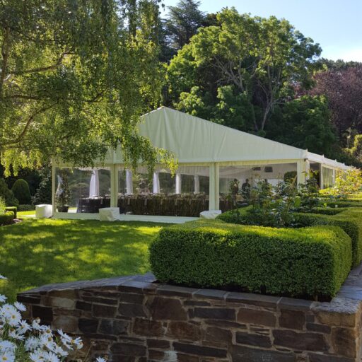 Wedding-at-beechwood-gardens-with-a-10m-x-18m-solid-roof-pavilion-with-clear-walls