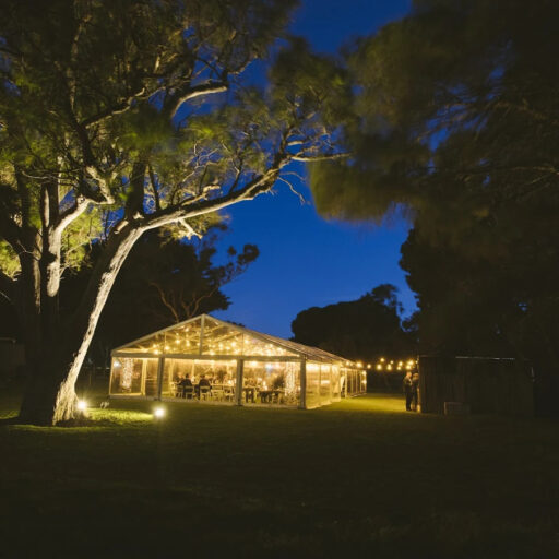 10m-x-24m-clear-pavilion-with-festoon-lights-for-a-wedding