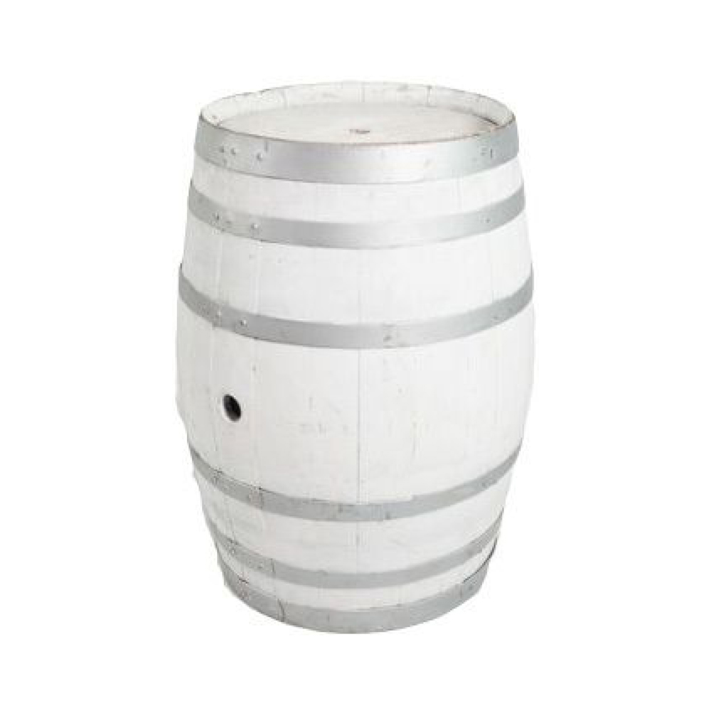 Wine Barrel - White
