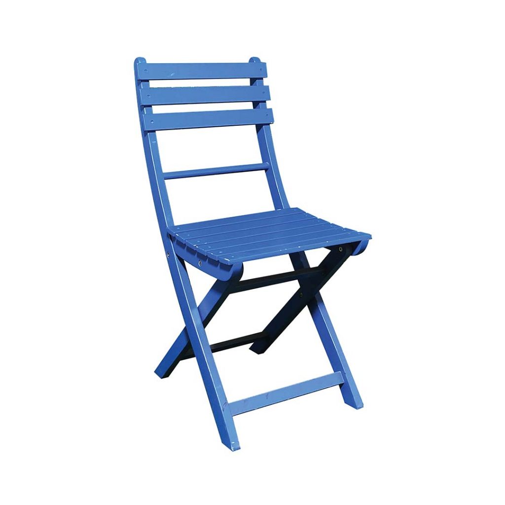 Timber Outdoor Chair - Blue