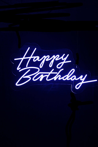 Happy Birthday LED Neon Sign

White Light

900mm x 462mmH

 