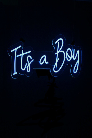 It's a Boy LED Neon Sign

Light Blue Light

780mm x 334mmH

 